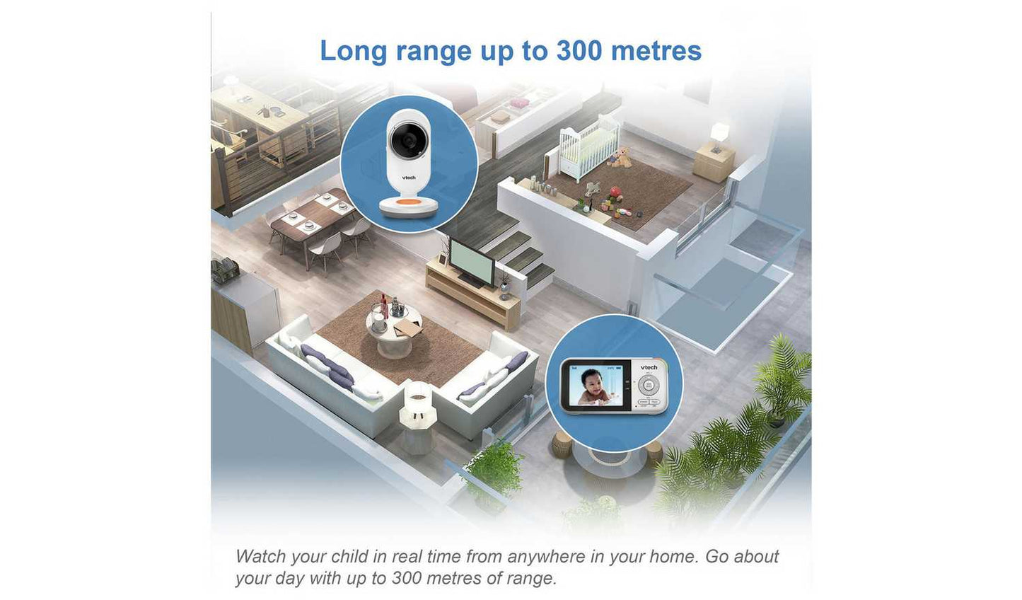 Vtech VM3254 Full 2.8inch Colour Video Baby Monitor