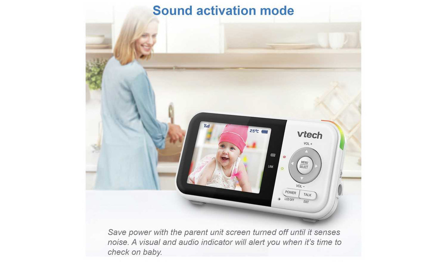 Vtech VM3254 Full 2.8inch Colour Video Baby Monitor