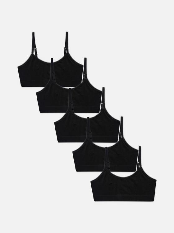 5pk Camisole Cropped Tops