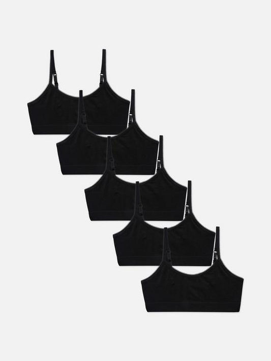 5pk Camisole Cropped Tops