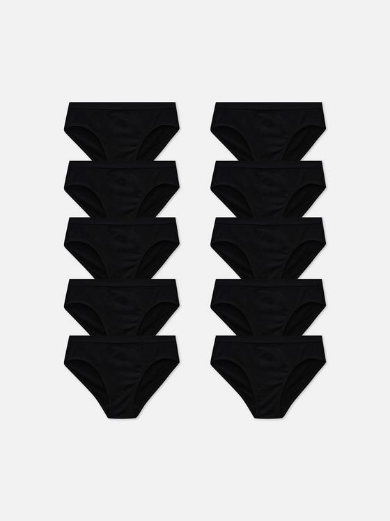 10pk Elasticated Waist Briefs