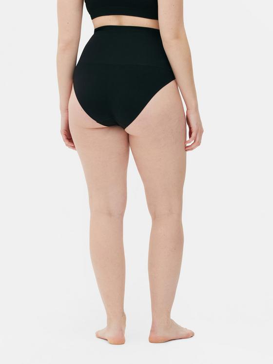 Seamless High-Waisted Shapewear Briefs