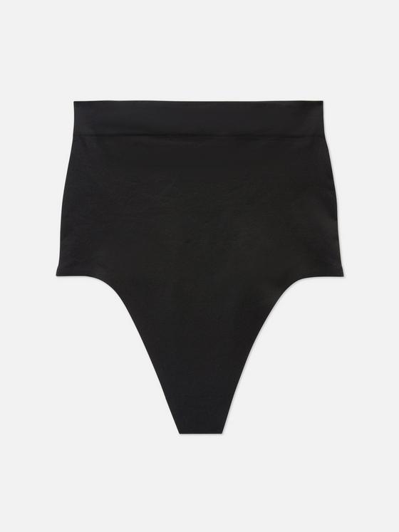 High-Waisted Seamless Shapewear Thong