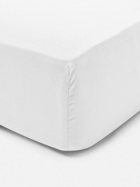 Cotton Rich Super King Fitted Sheet