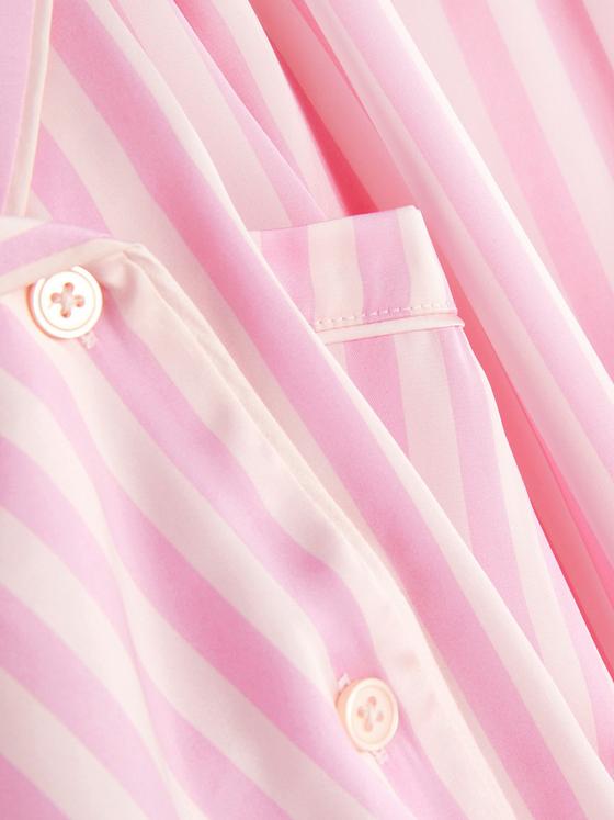 Satin Long Sleeve Pyjamas