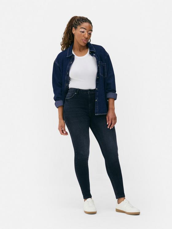 High Waist Skinny Fit Jeans