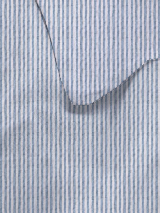 Seersucker Stripe Single Duvet Cover Set
