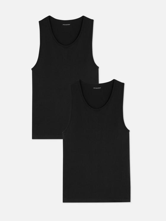 2pk Seamless Sleeveless Vests