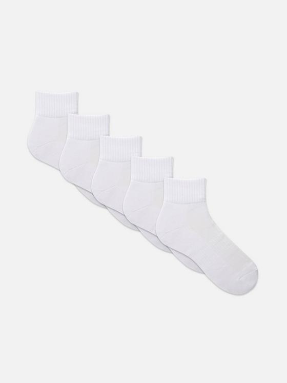 5pk Quarter Crew Socks