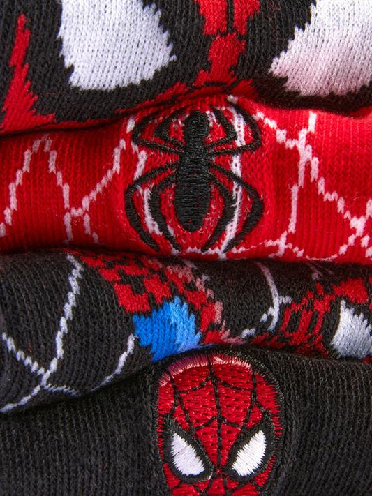 4pk Marvel Spider-Man Ankle Socks