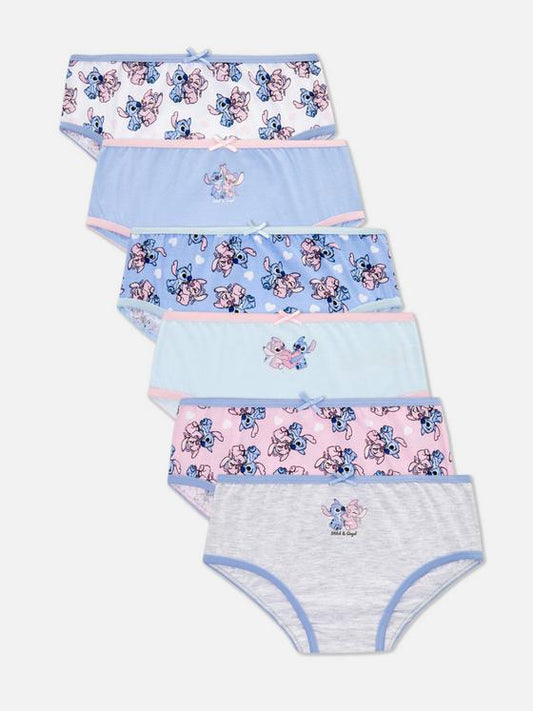 6pk Disney’s Stitch & Angel Briefs