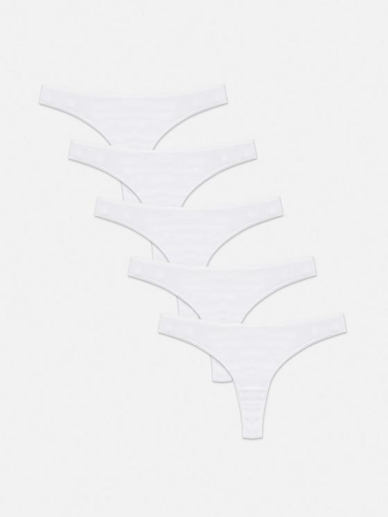 5pk Microfibre Thongs
