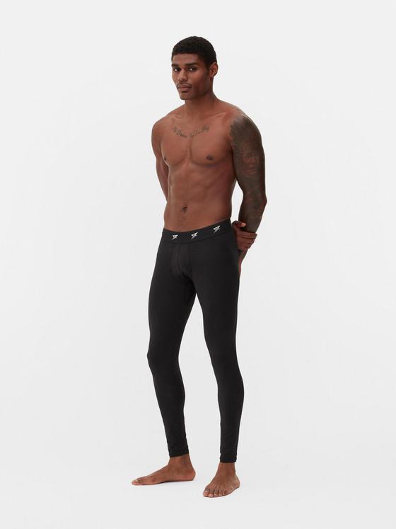 Logo Waistband Sports Leggings