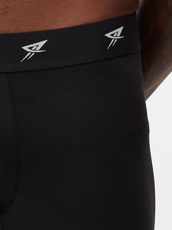 Logo Waistband Sports Leggings