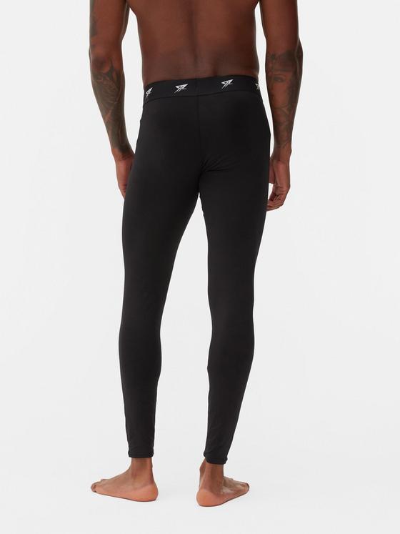 Logo Waistband Sports Leggings