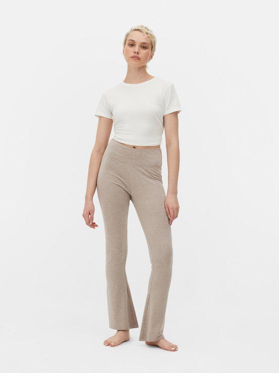 High-Waisted Flared Leggings