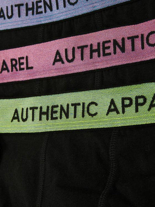 3pk Iridescent Waistband Trunks