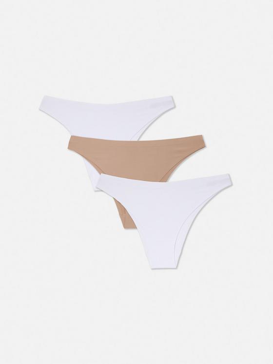 3pk Invisible Brazilian Briefs