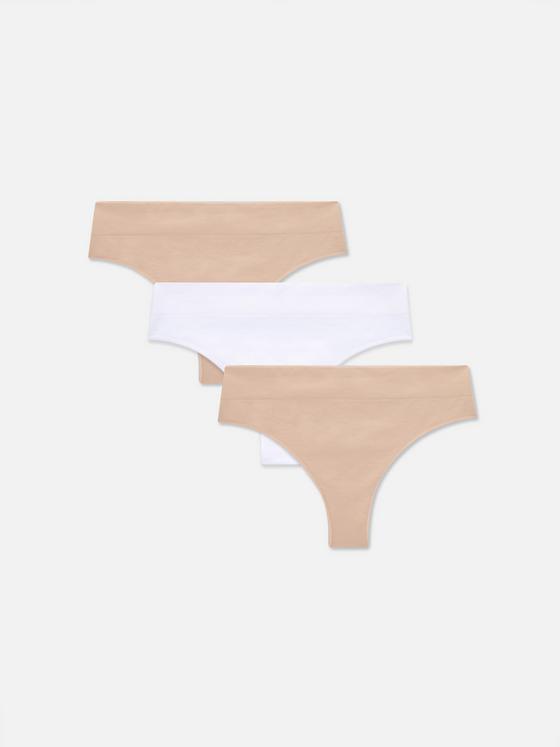 3pk Seamless Thongs