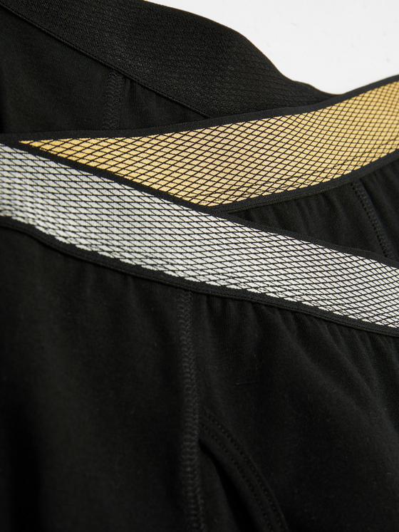 3pk Metallic Waistband Boxer Briefs