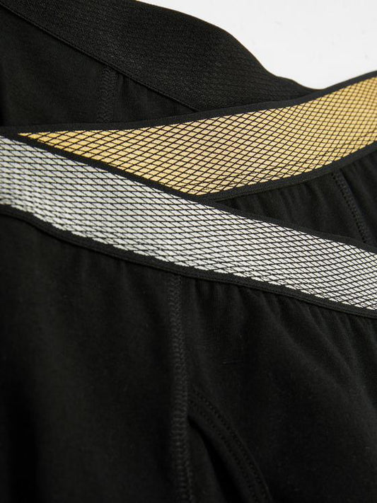 3pk Metallic Waistband Boxer Briefs