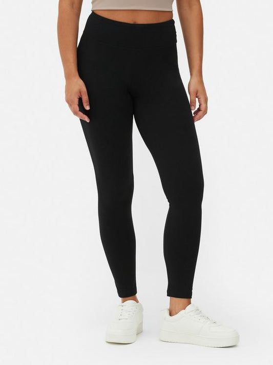 High-Waisted Jersey Leggings
