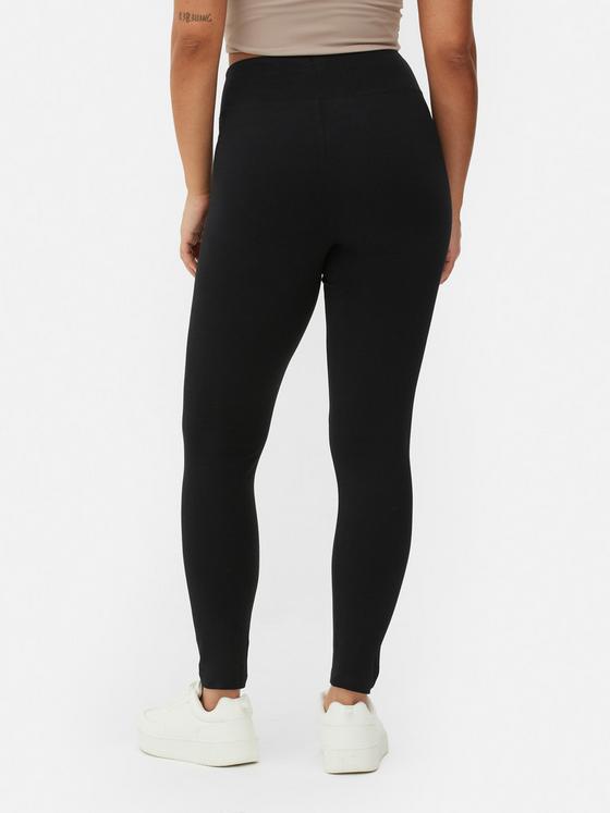 High-Waisted Jersey Leggings