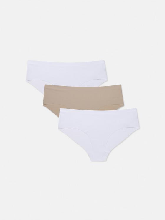 3pk Essential Invisible Hipster Briefs