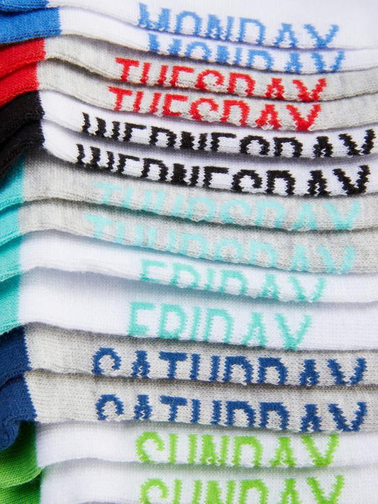 7pk Days of Week Socks