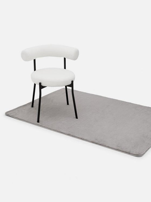 Rectangular Faux Fur Rug