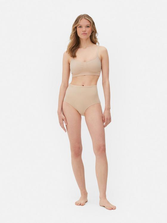 Seamless High-Waisted Shaping Briefs