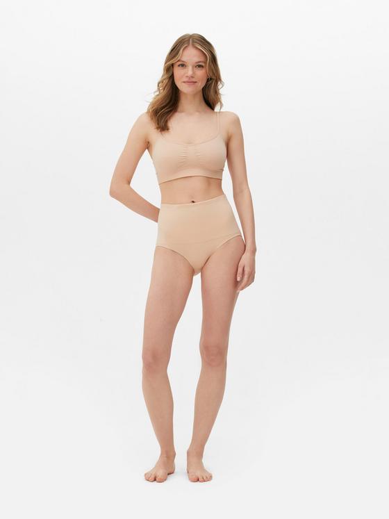 High-Waisted Seamless Shapewear Thong