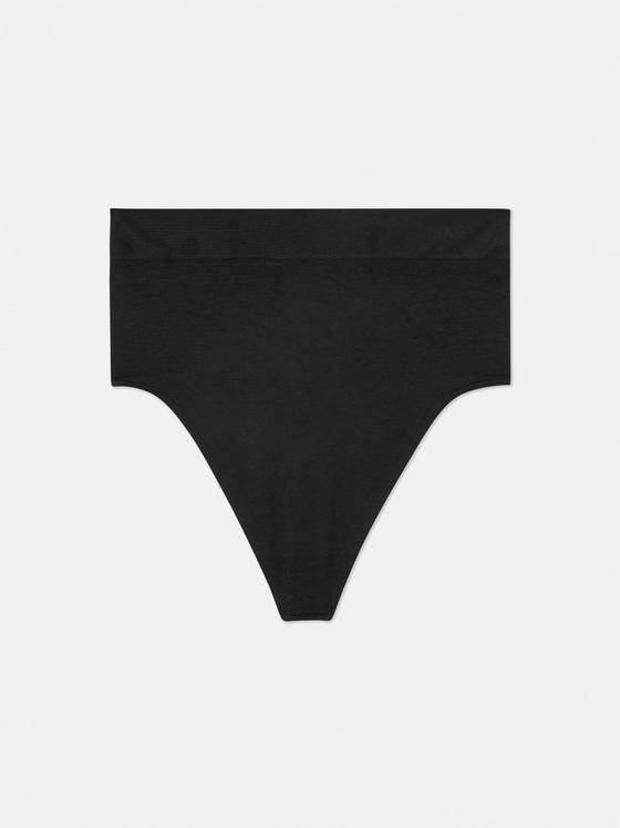 High-Waisted Seamless Shapewear Thong