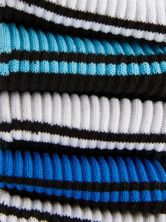 5pk Stripe Sport Socks