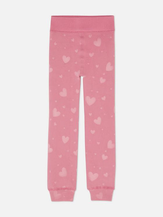 Heart Plush Leggings