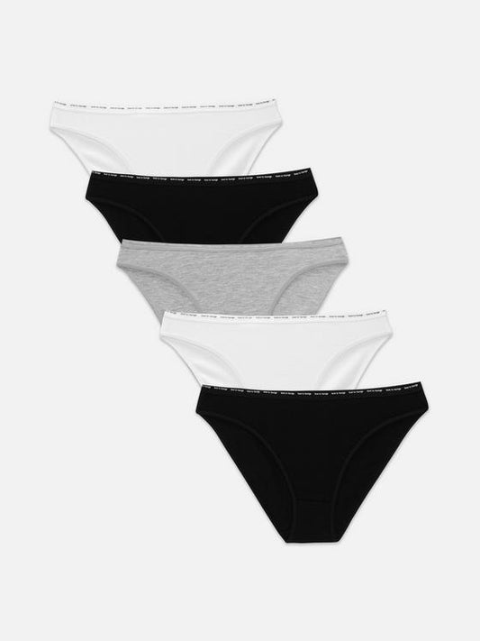 3pk Statement Elastic Stretch Mini Briefs