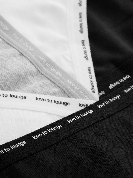 3pk Statement Elastic Stretch Mini Briefs