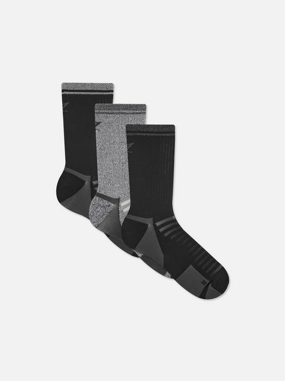 3pk Reflective Sports Socks