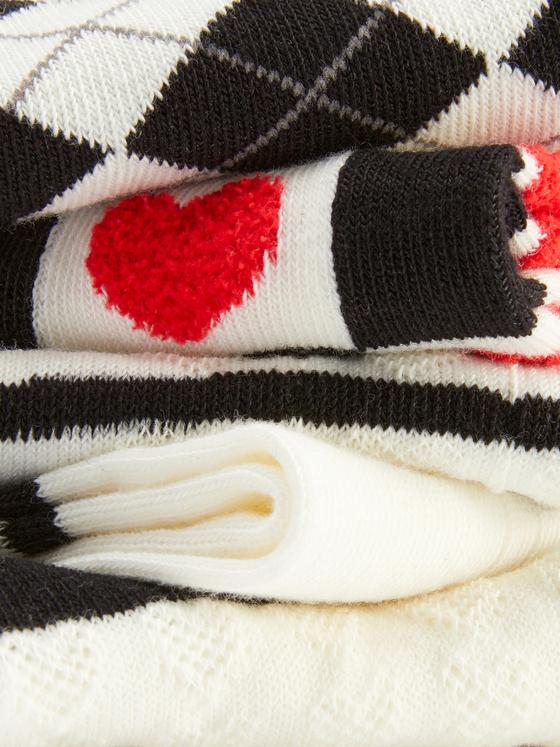 5pk Mixed Trainer Socks