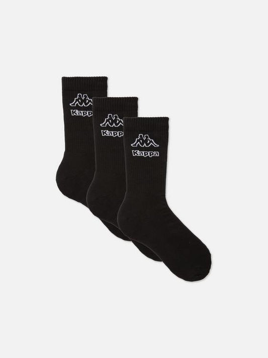 3pk Kappa x Primark Logo Crew Socks