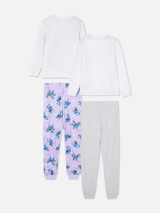 2pk Disney's Stitch Long Sleeve Pyjama Set