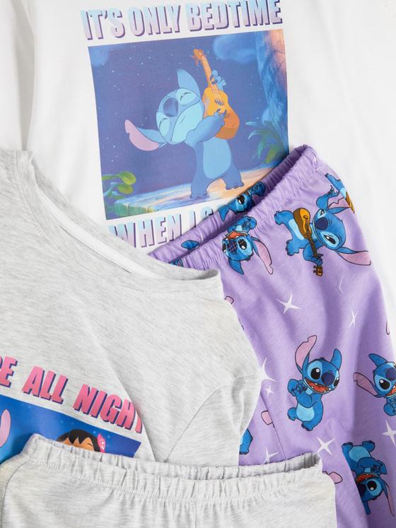 2pk Disney's Stitch Long Sleeve Pyjama Set