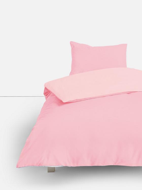 Reversible Colour Single Duvet Cover Set
