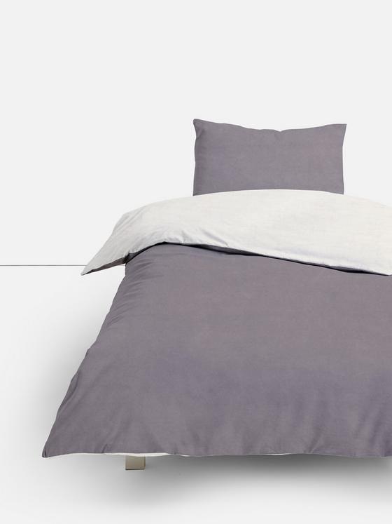Reversible Colour Single Duvet Cover Set