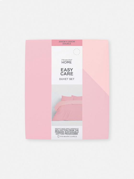 Reversible Colour Double Duvet Cover Set