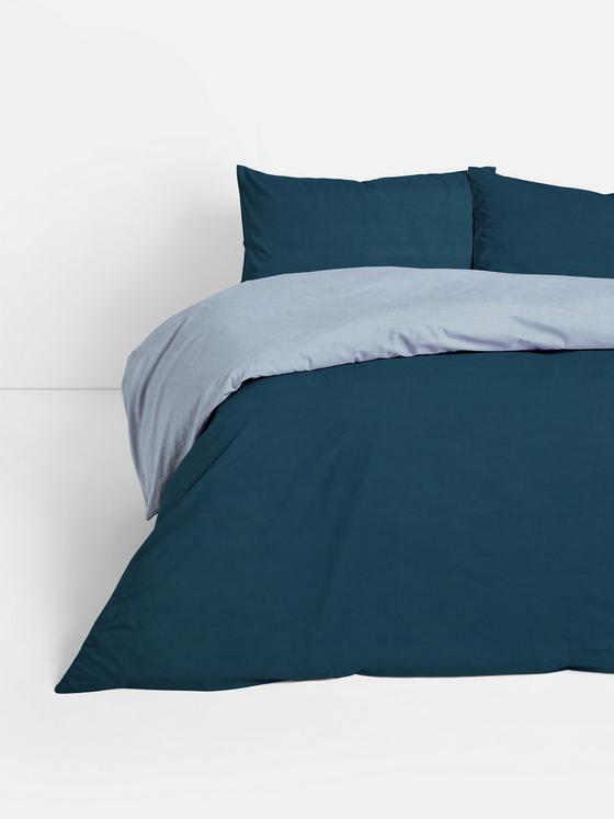 Reversible Colour King Duvet Cover Set
