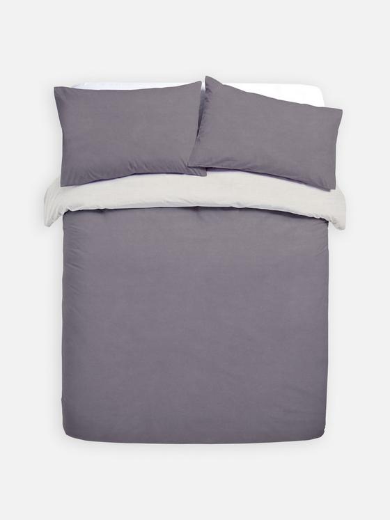 Reversible Colour King Duvet Cover Set