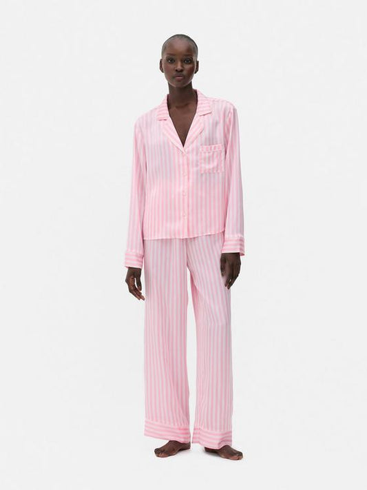 Satin Stripe Pyjamas