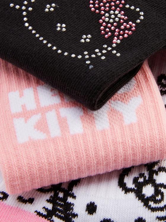 3pk Hello Kitty Ankle Socks