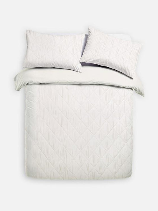 Diamond Pinsonic Double Duvet Cover Set